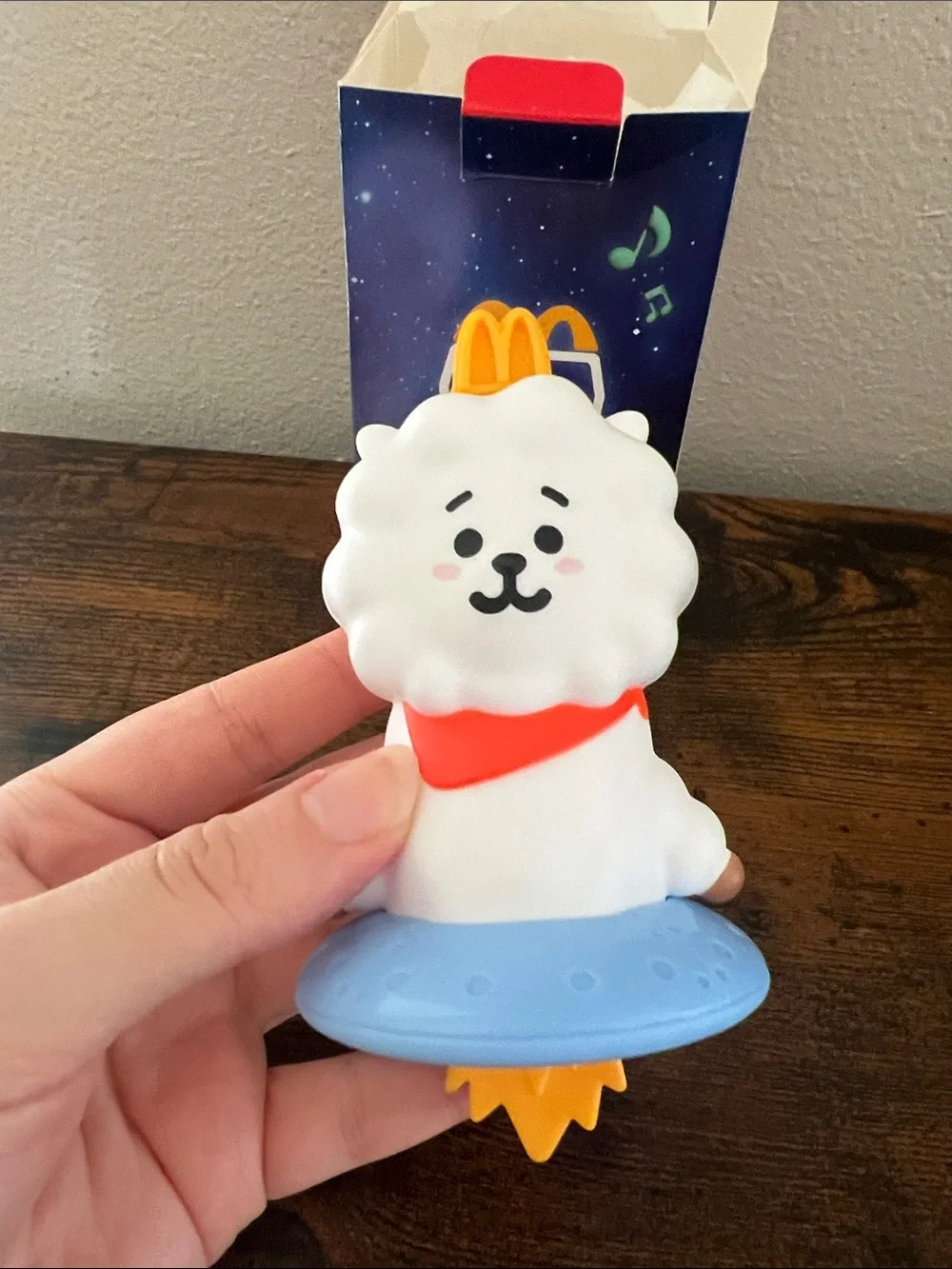 BT21 McDonald's Toys BTS RJ Toy Collectors Toy